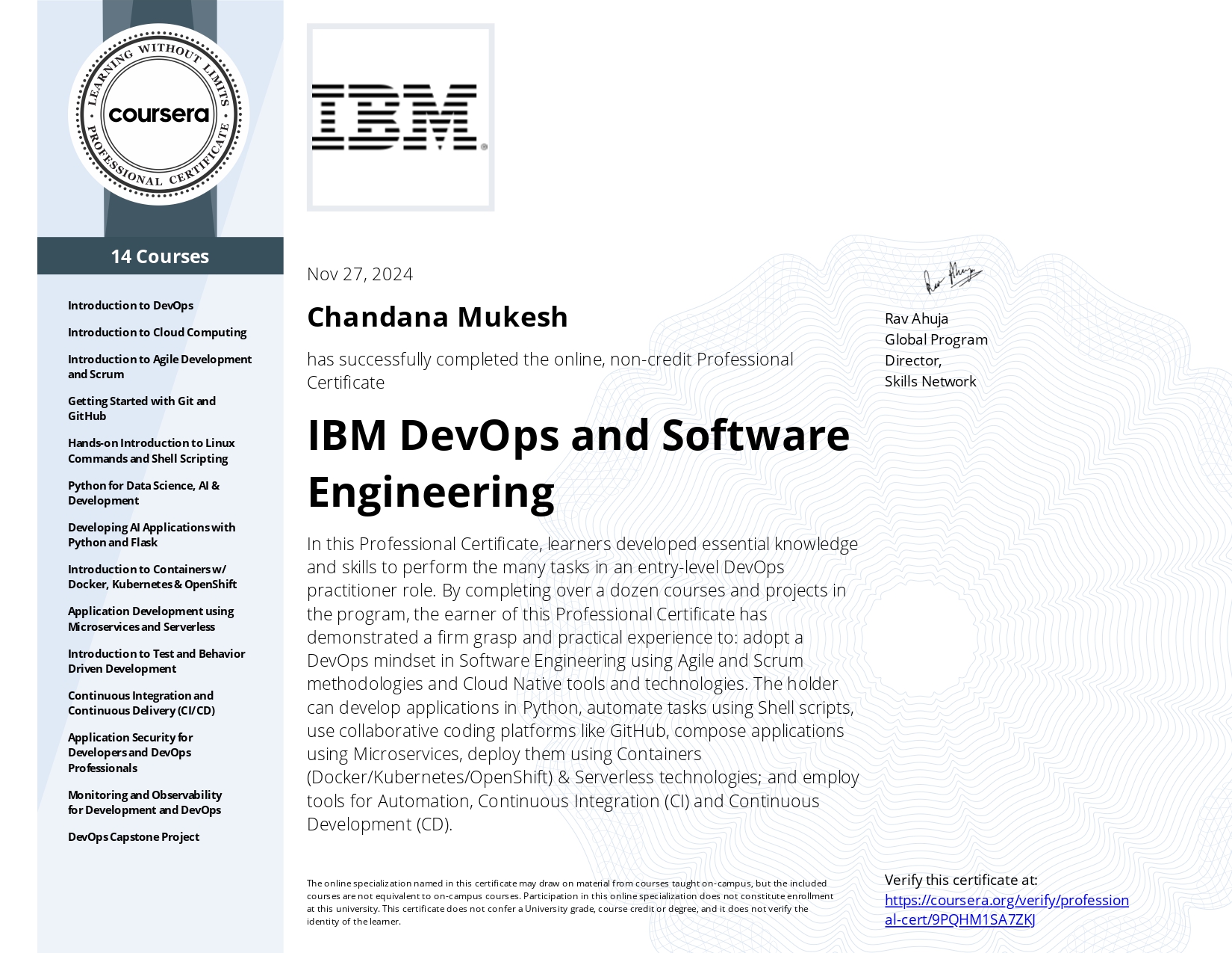 Portfolio | Chandana Mukesh